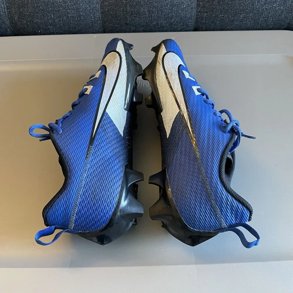 Mens Size 12 Nike Vapor Edge Speed 360 2 Football Cleats Blue White DA5455-414